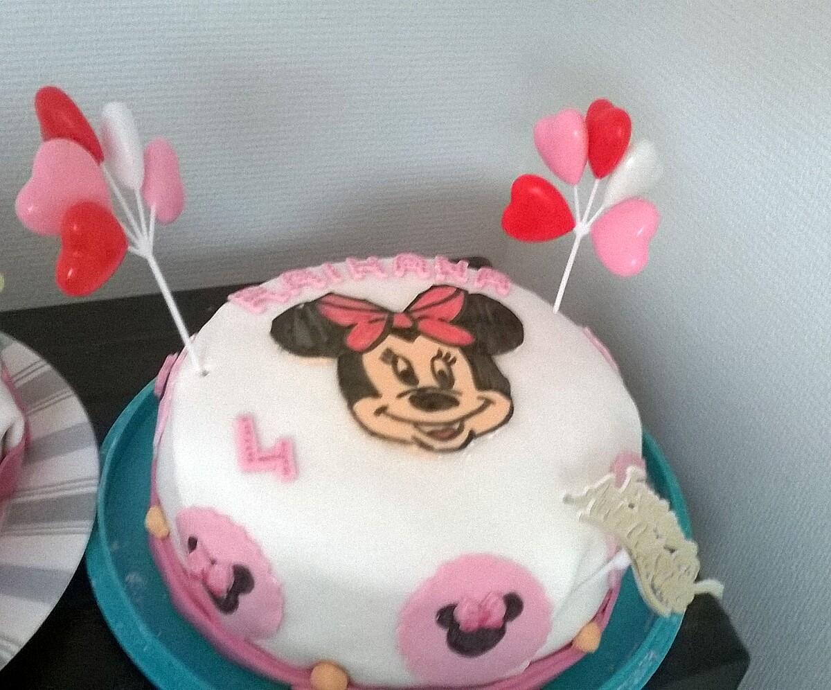 recette gâteau minnie