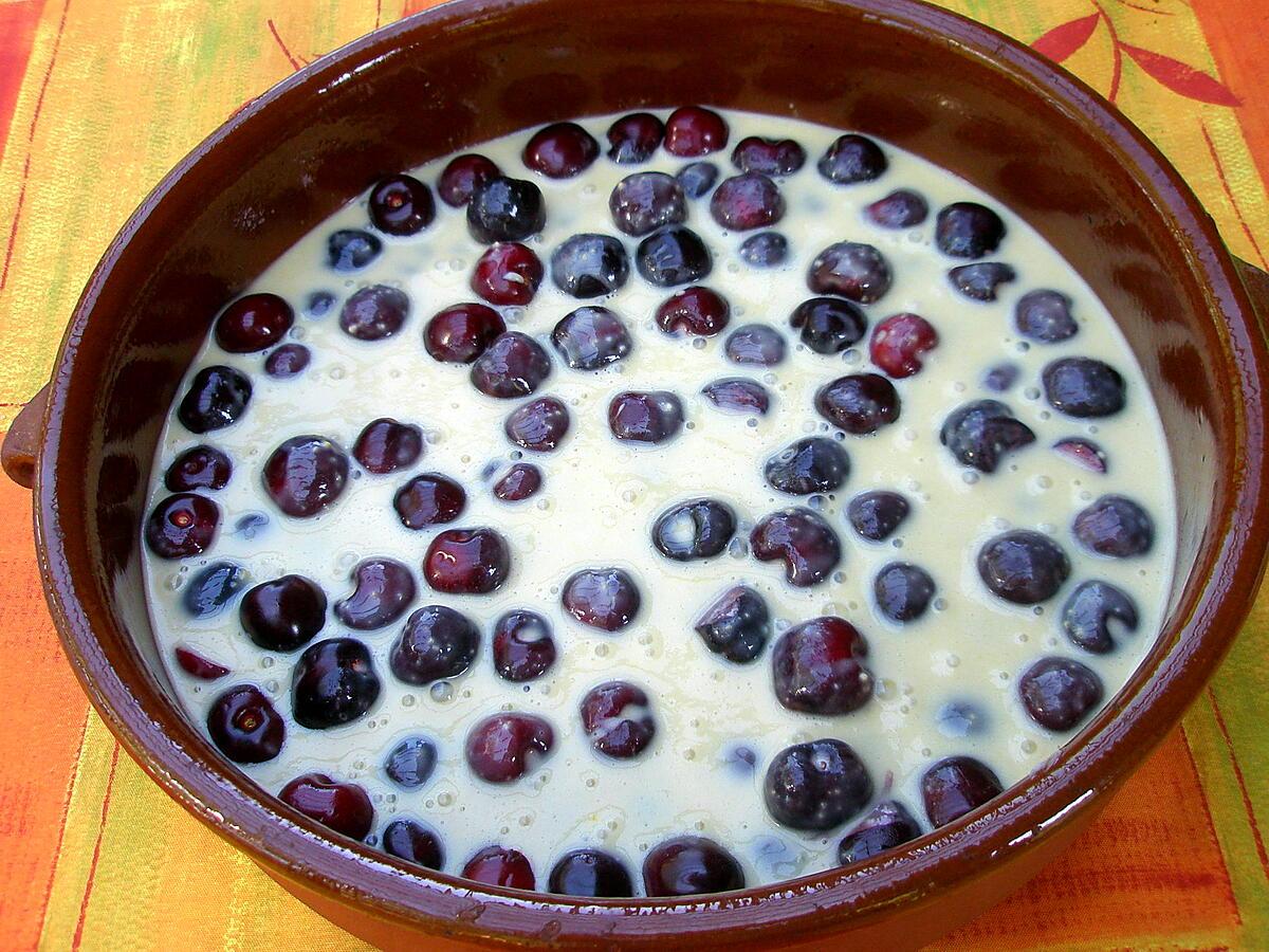 recette Clafoutis aux cerises de Maman...