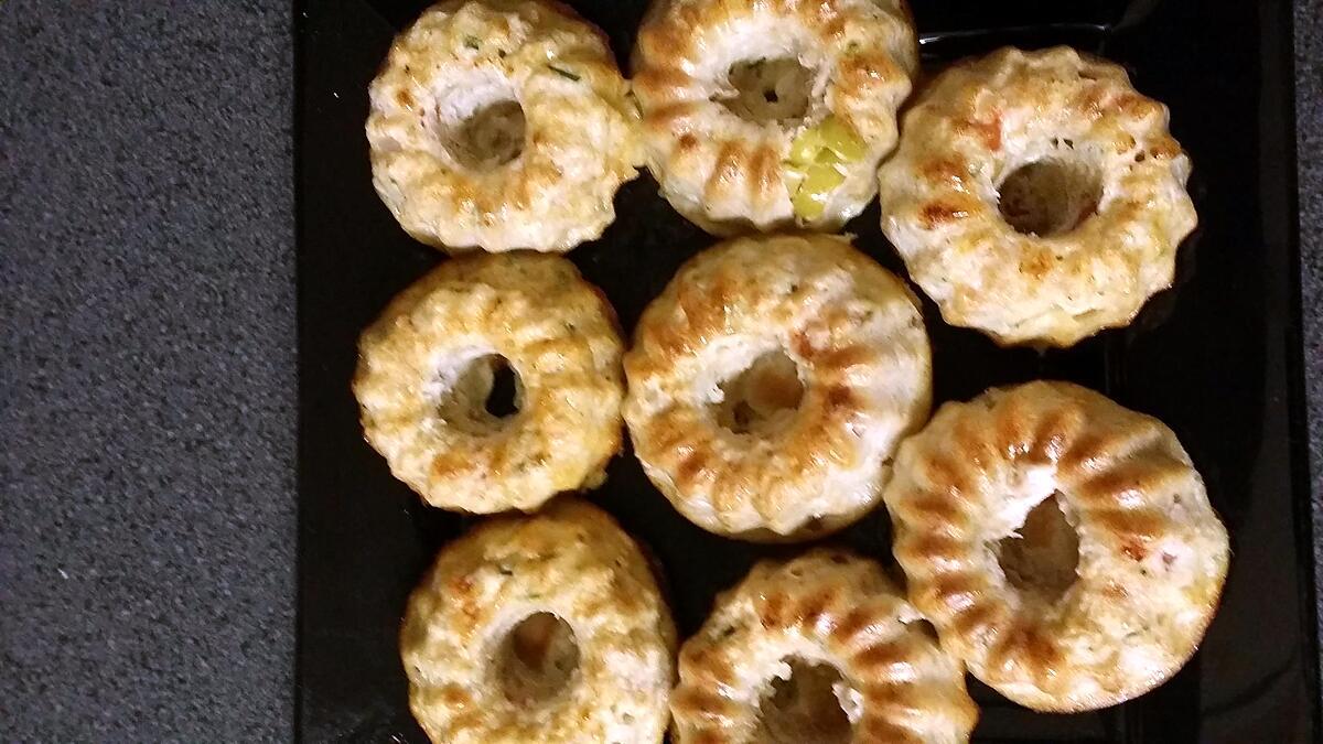 recette Mini cannelés salé