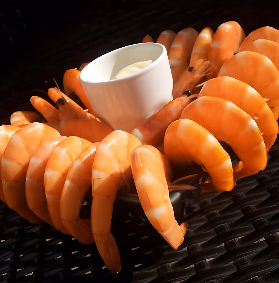 recette Aioli de bouquet de crevettes