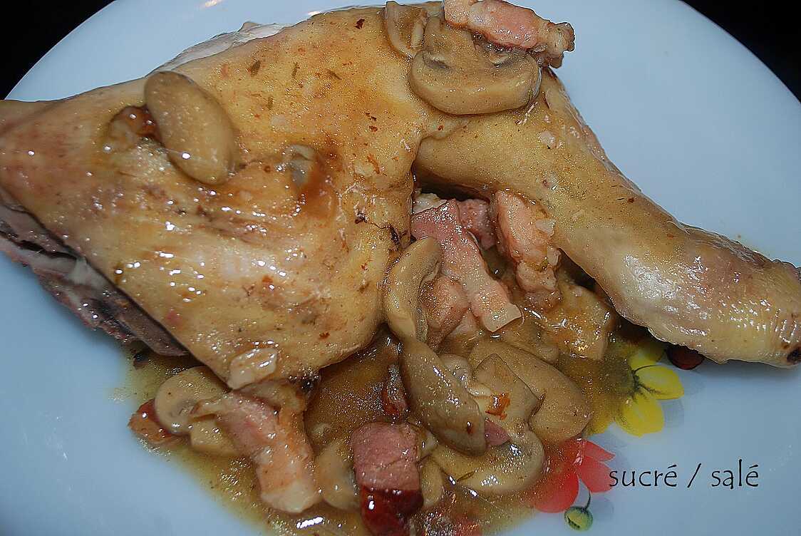 Recette de Cuisses de poulet en cocotte