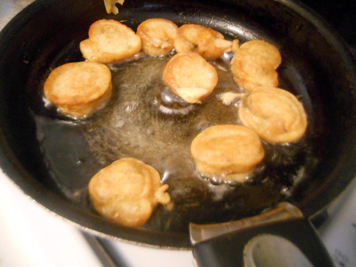 recette Beignets apéritif de moules