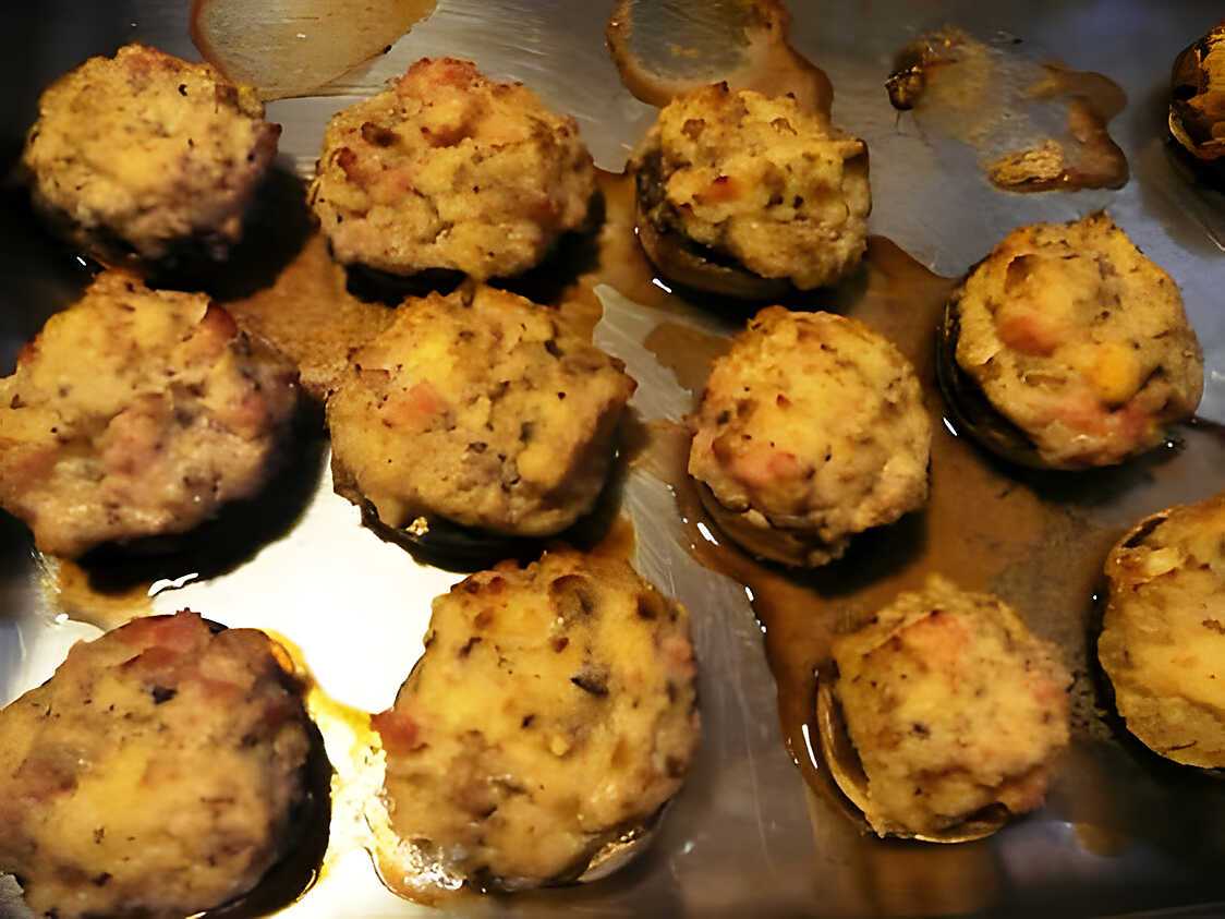 Champignons farcis