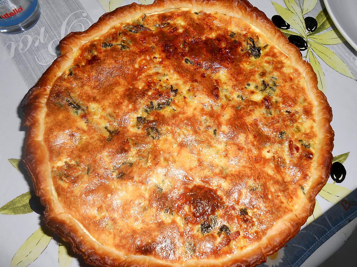 recette QUICHE BLETTES ET POIREAU