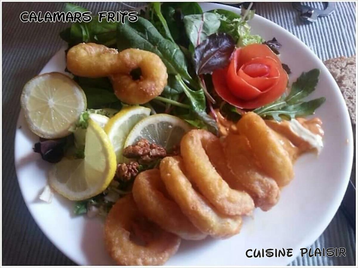 recette Calamars frits