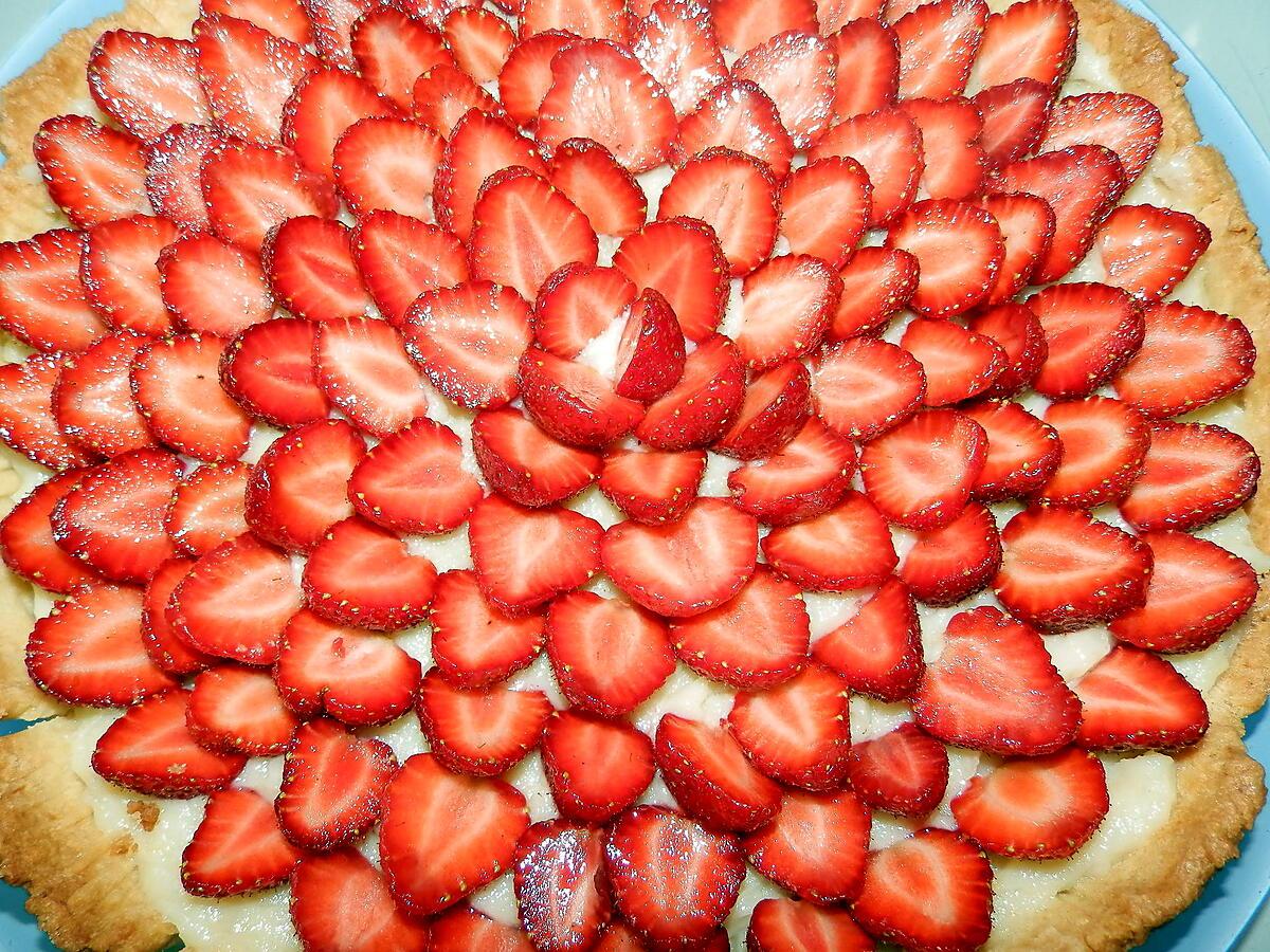 recette Tarte aux fraises maison