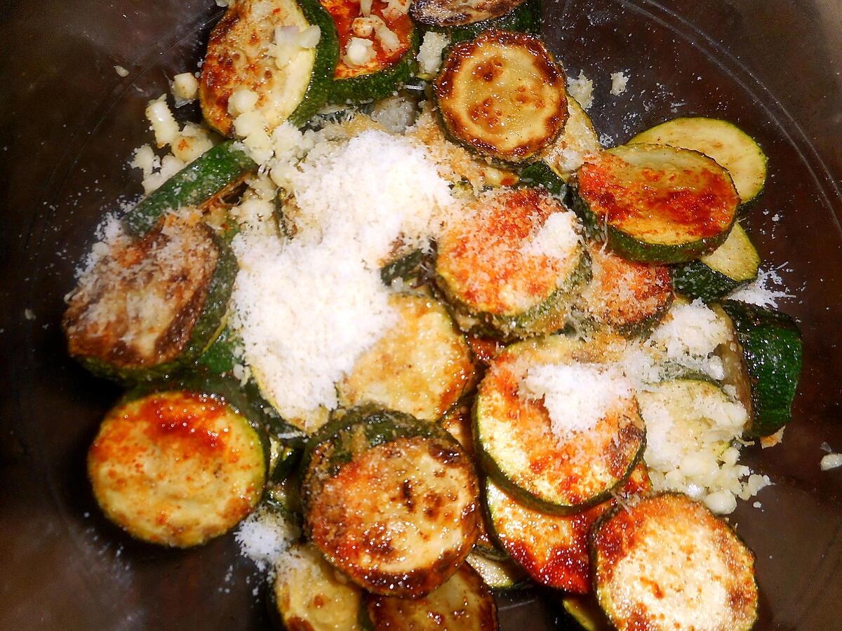 recette Gratin de courgettes parmigiano