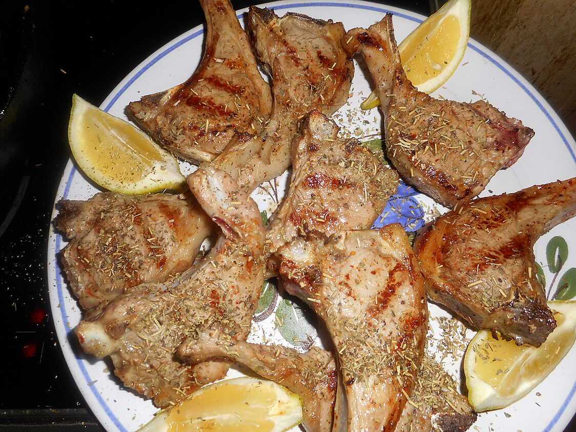 Recette de Cotes d agneau à la scottadito