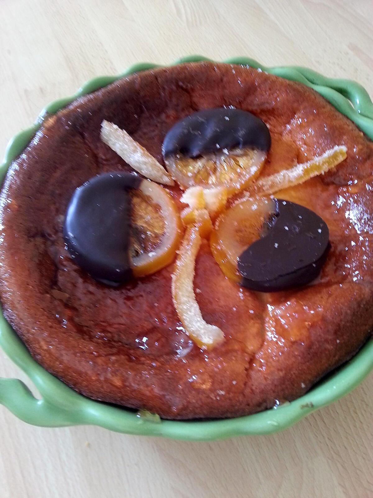 recette Cheesecake orange chocolat