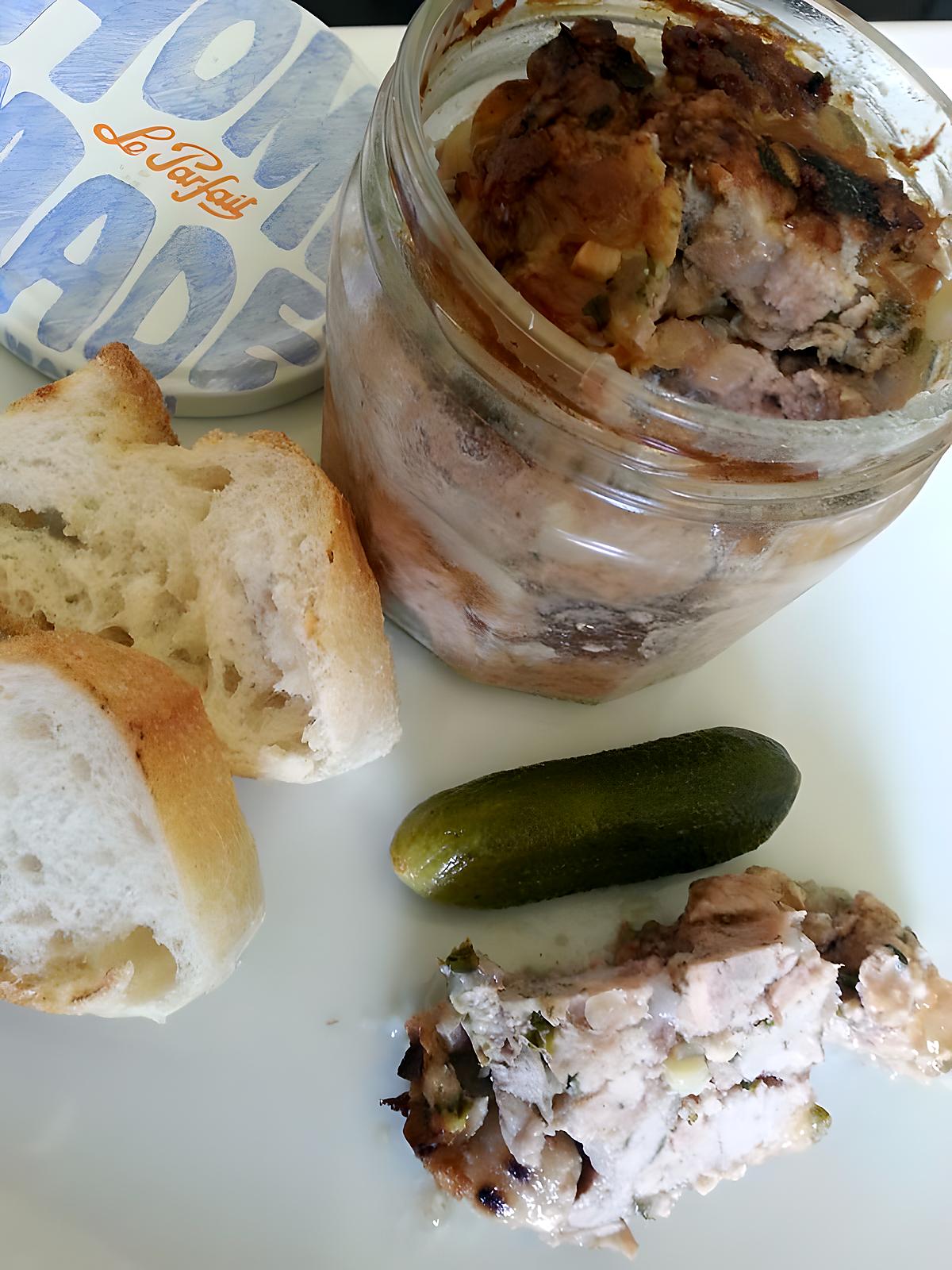 recette Terrine de veau aux noisettes