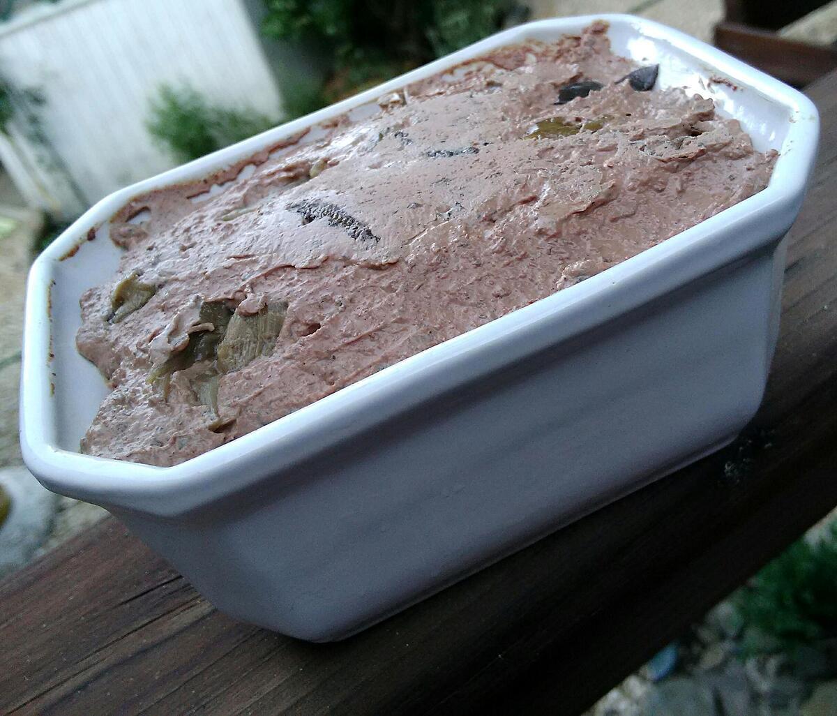 recette Mousse de Foie de Volaille forestiére