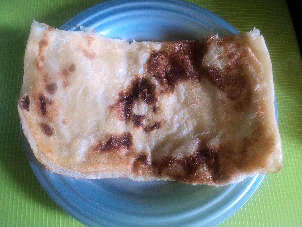 recette Msemen crepes feuilleter