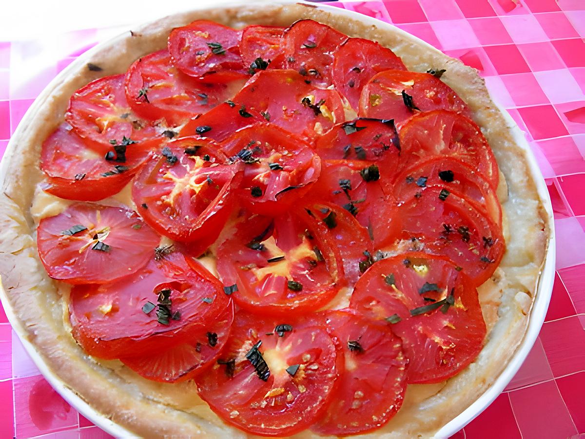 recette tarte aux tomates