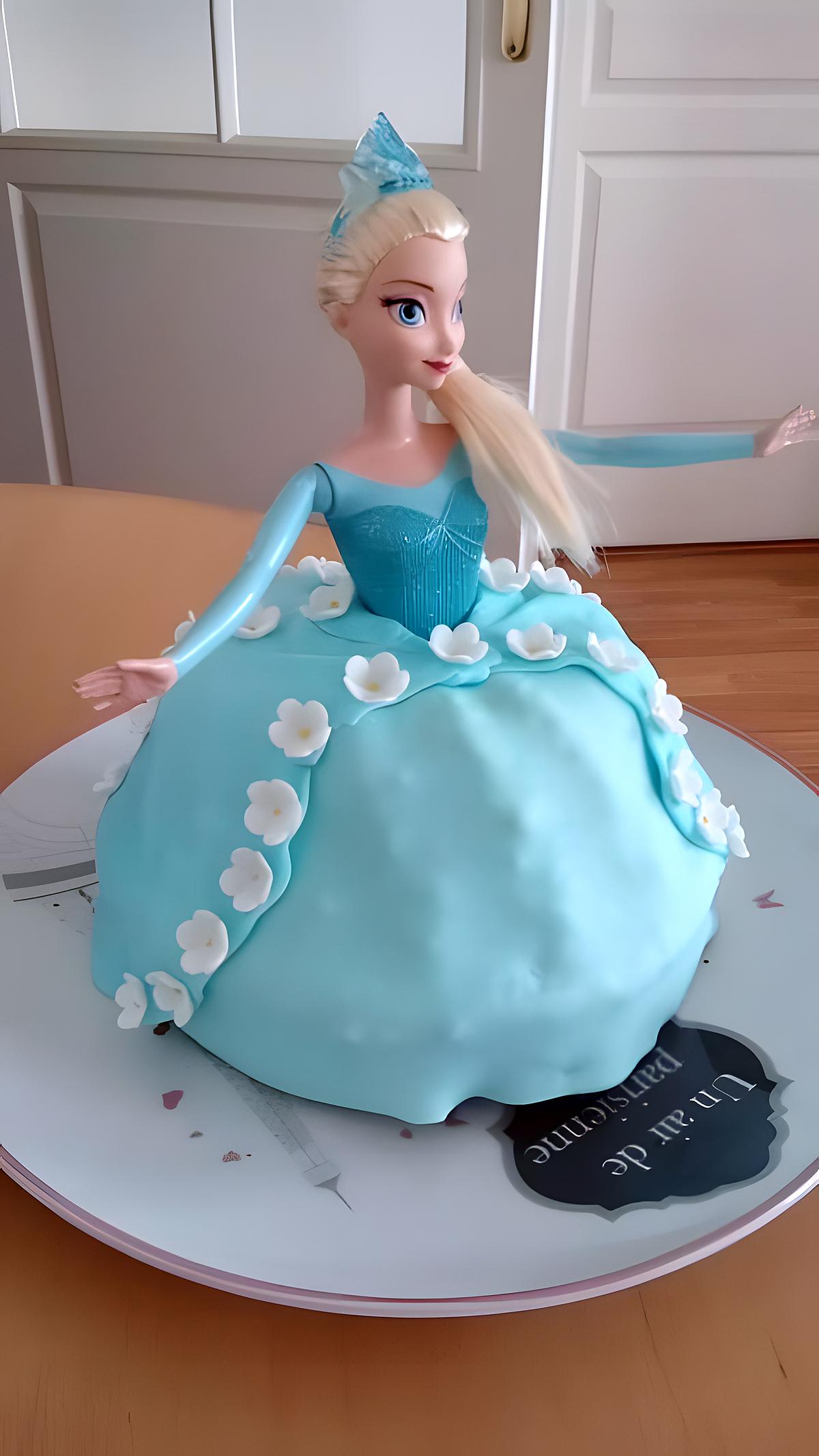 recette Gâteau Reine des Neiges