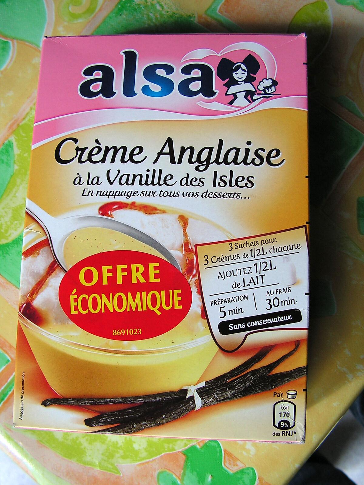 recette Crème anglaise rapide