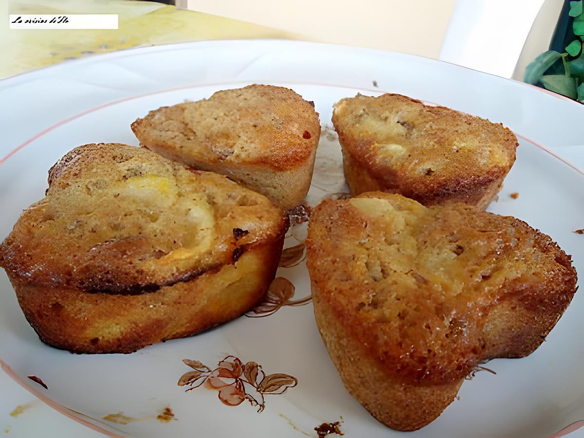 recette Petits gâteaux "coeur" macarons et pêches