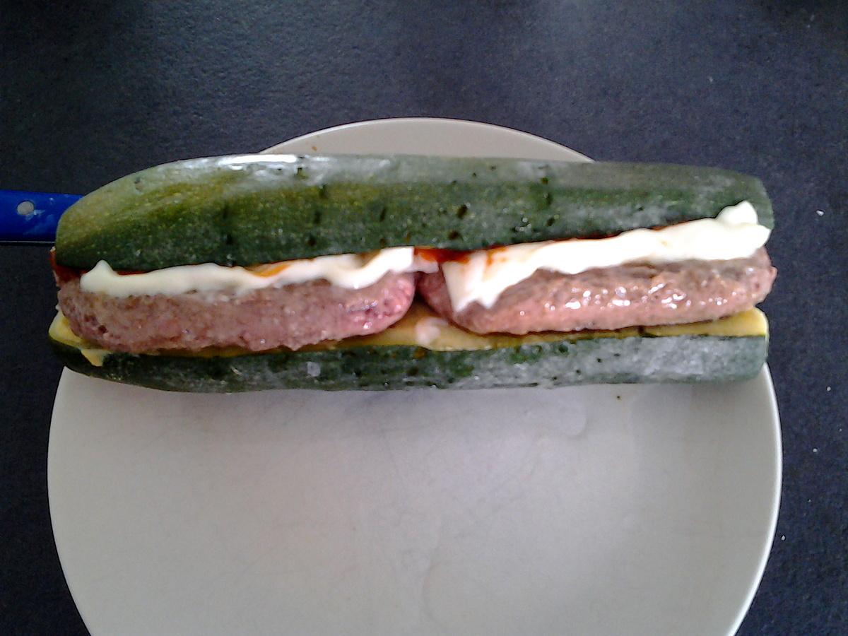 recette courgette Burger