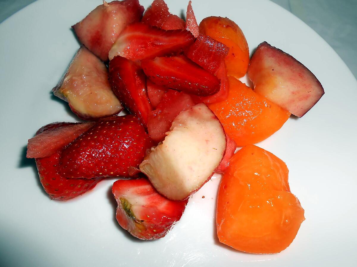 recette SALADE DE FRUITS FRAIS