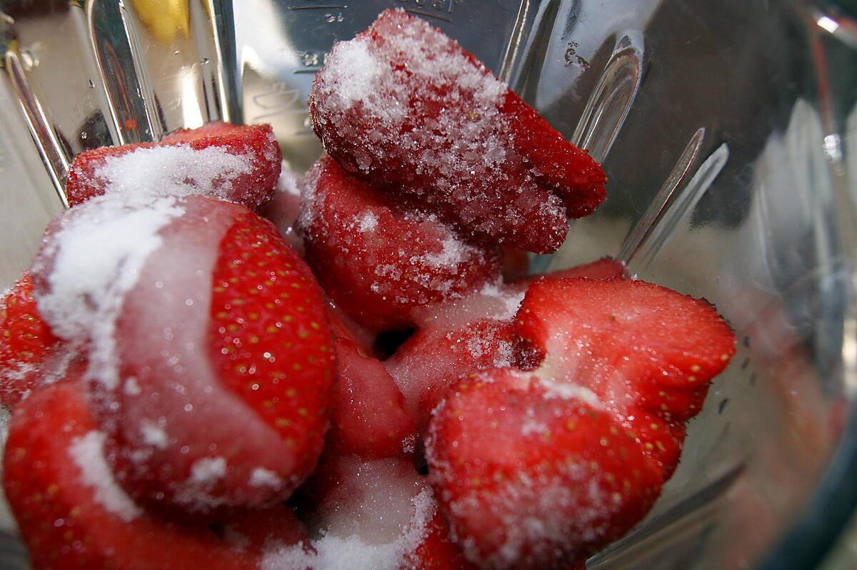 recette Coulis de fraises facile