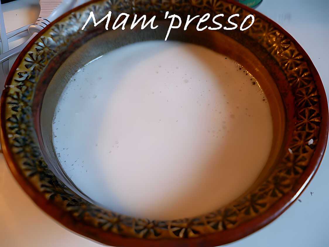 Recette de Lait de coco
