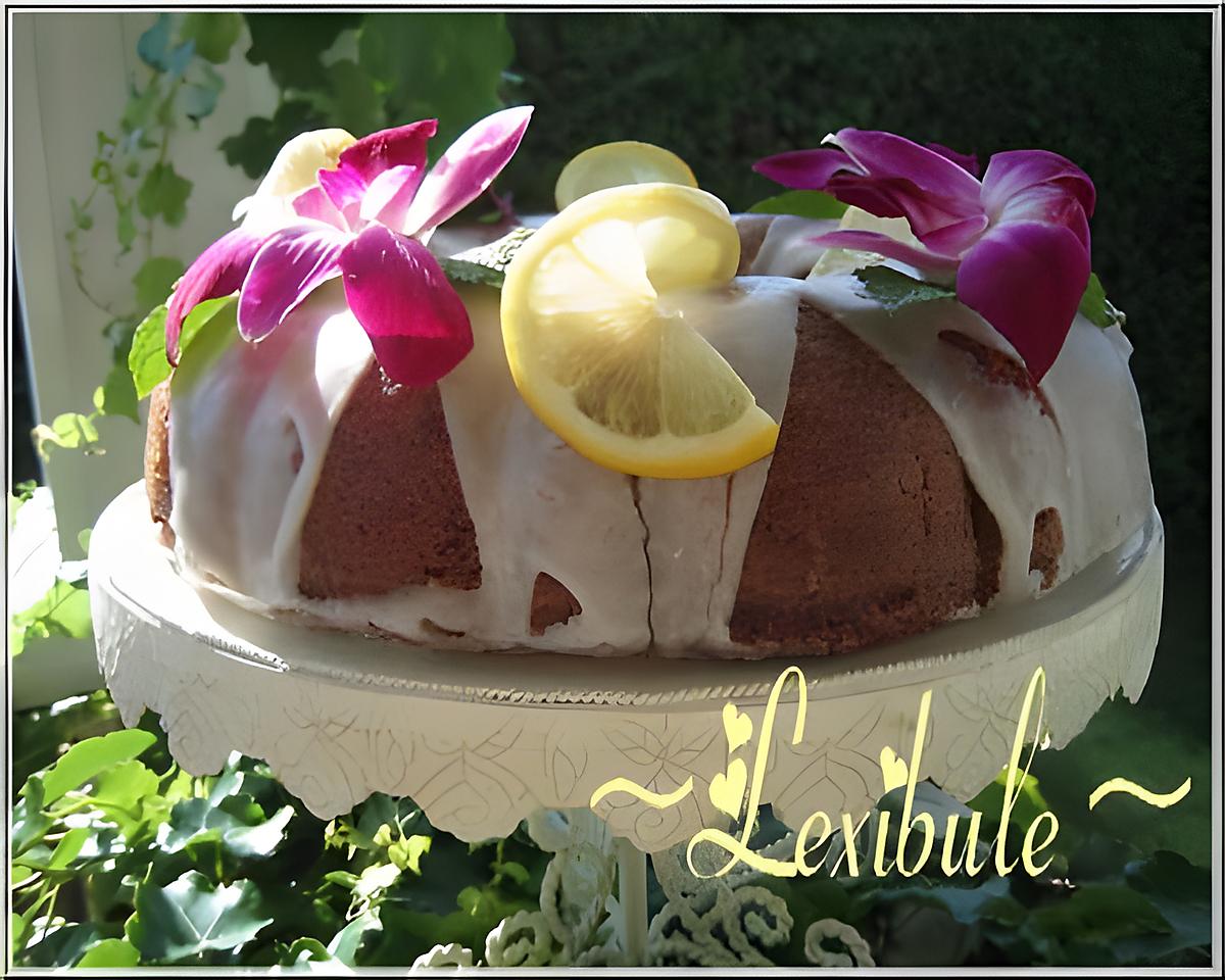 recette Gâteau au citron et aux graines de pavot