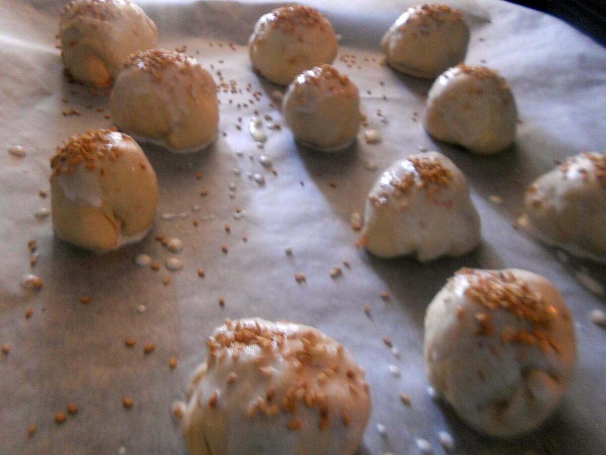 recette Minis buns a la viande cœur chèvre