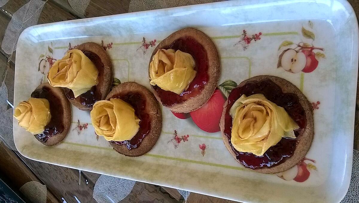 recette mini-tartelettes aux pommes