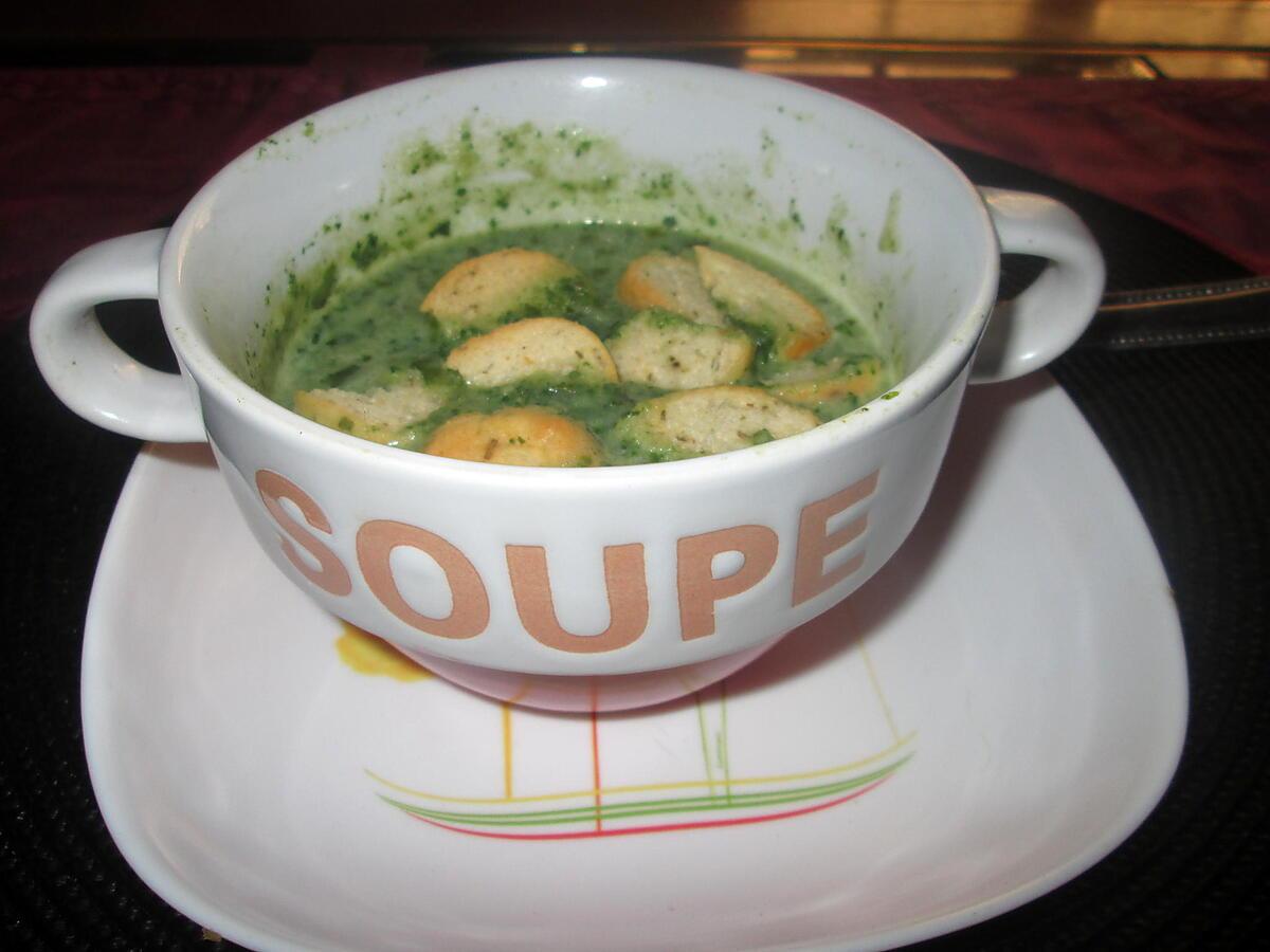 recette soupe d orties