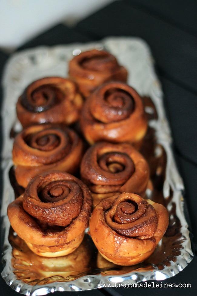 recette MUFFINS CINNAMON ROLLS AU CHAI