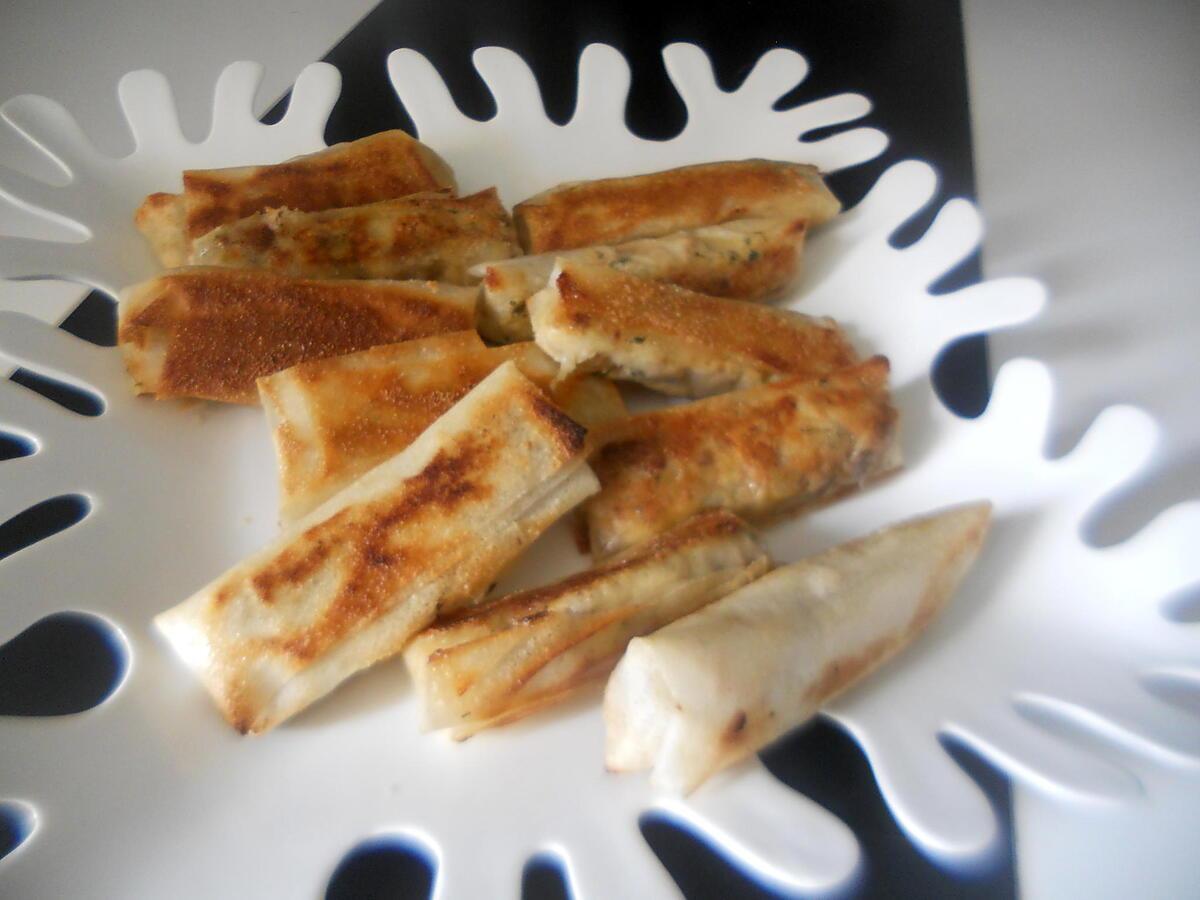 recette Bourek de pomme de terre viande haché capre