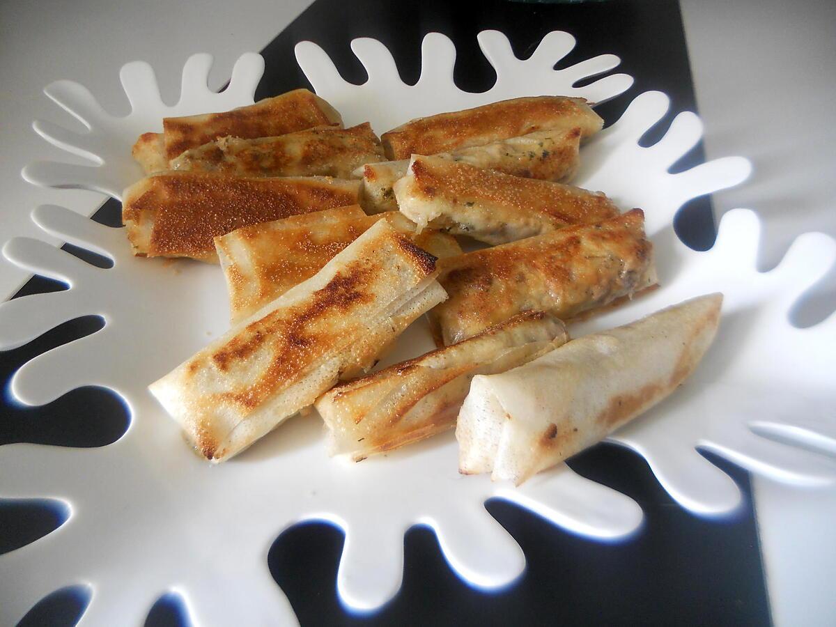 recette Bourek de pomme de terre viande haché capre