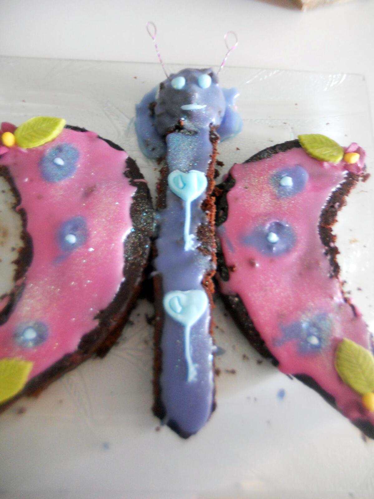 recette Gâteau Papillon de notre Princesse