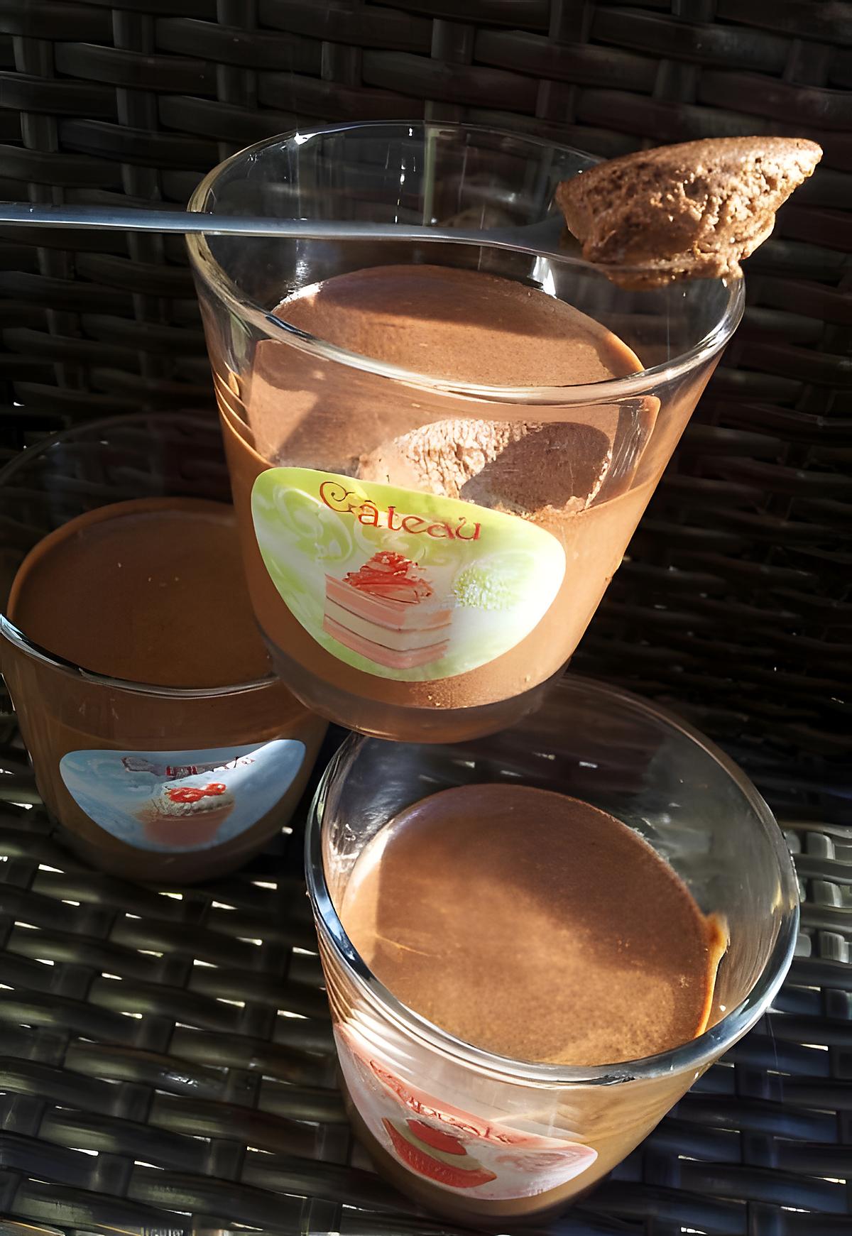 recette Mousse au chocolat de mon Papa *recette thermomix*