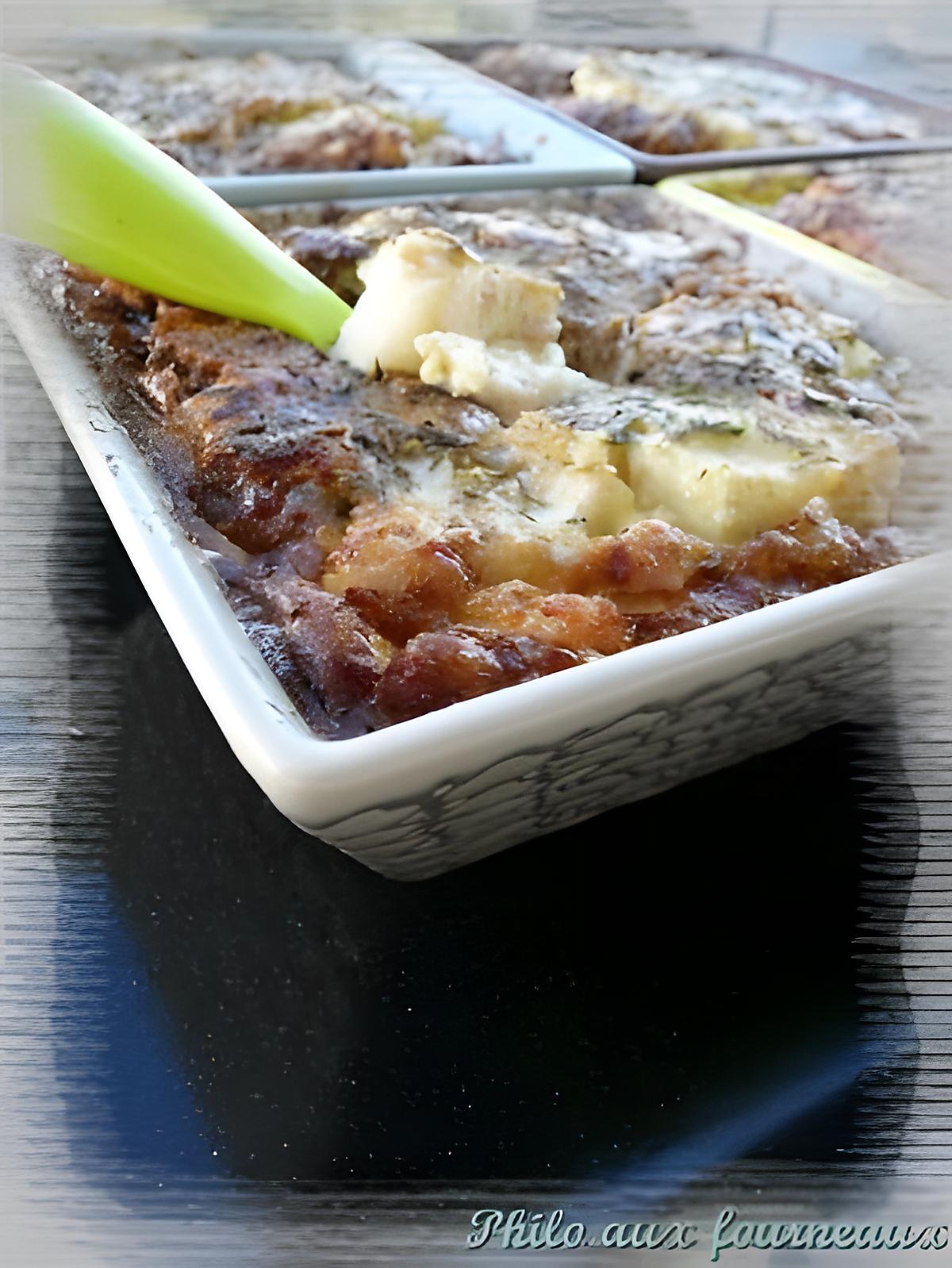 recette Clafoutis au roquefort