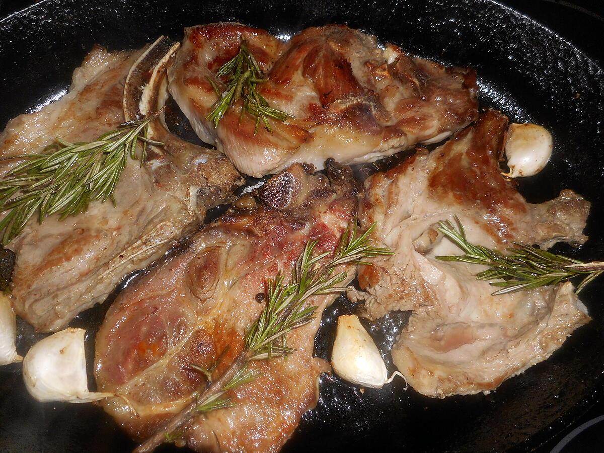recette Cotes de porc,chipolatas,merguez grillés a la plancha