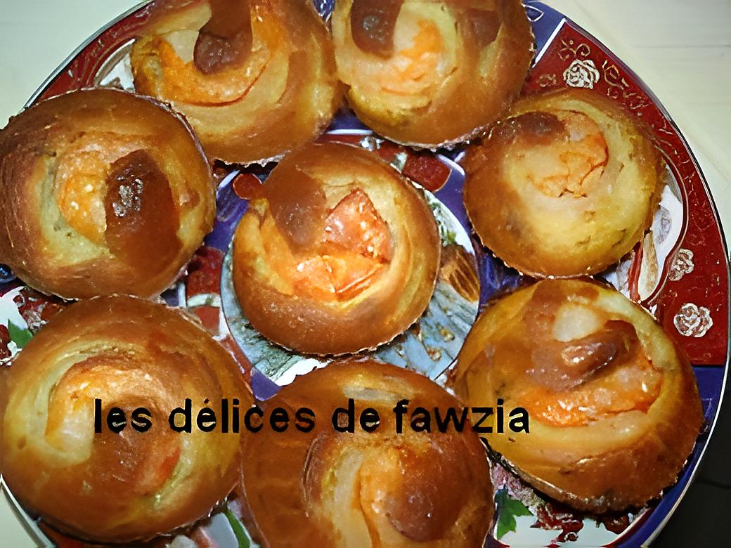 recette .. Muffins aux crevettes