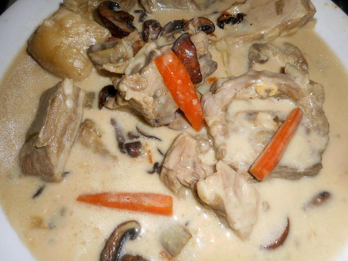 recette Blanquette d agneau a l ancienne