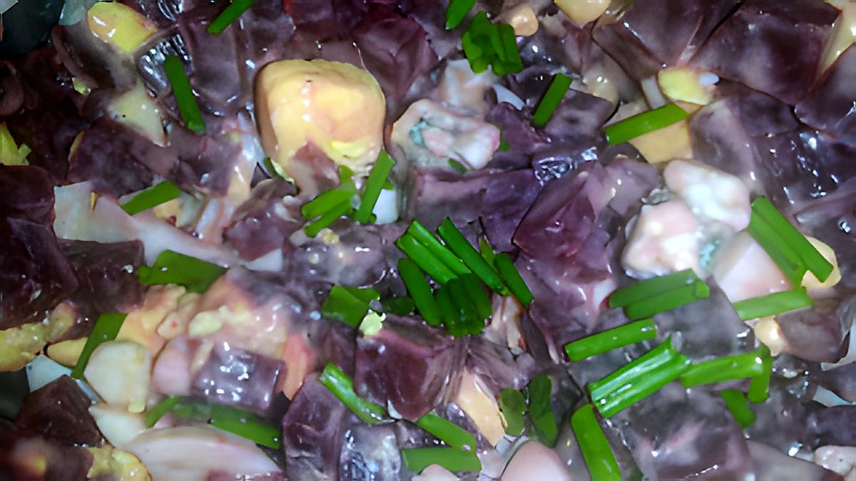 recette Salade de betteraves et Roquefort