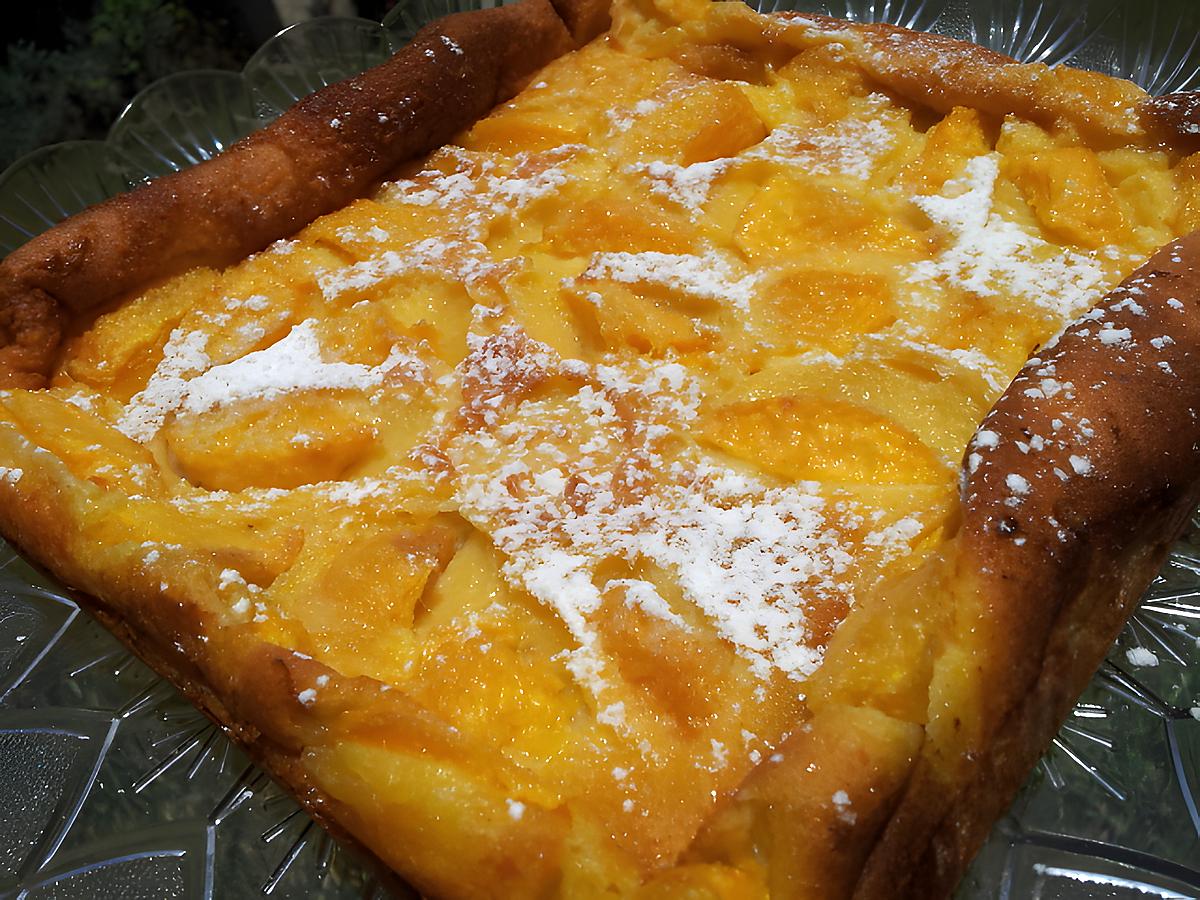 recette Clafoutis aux pêches