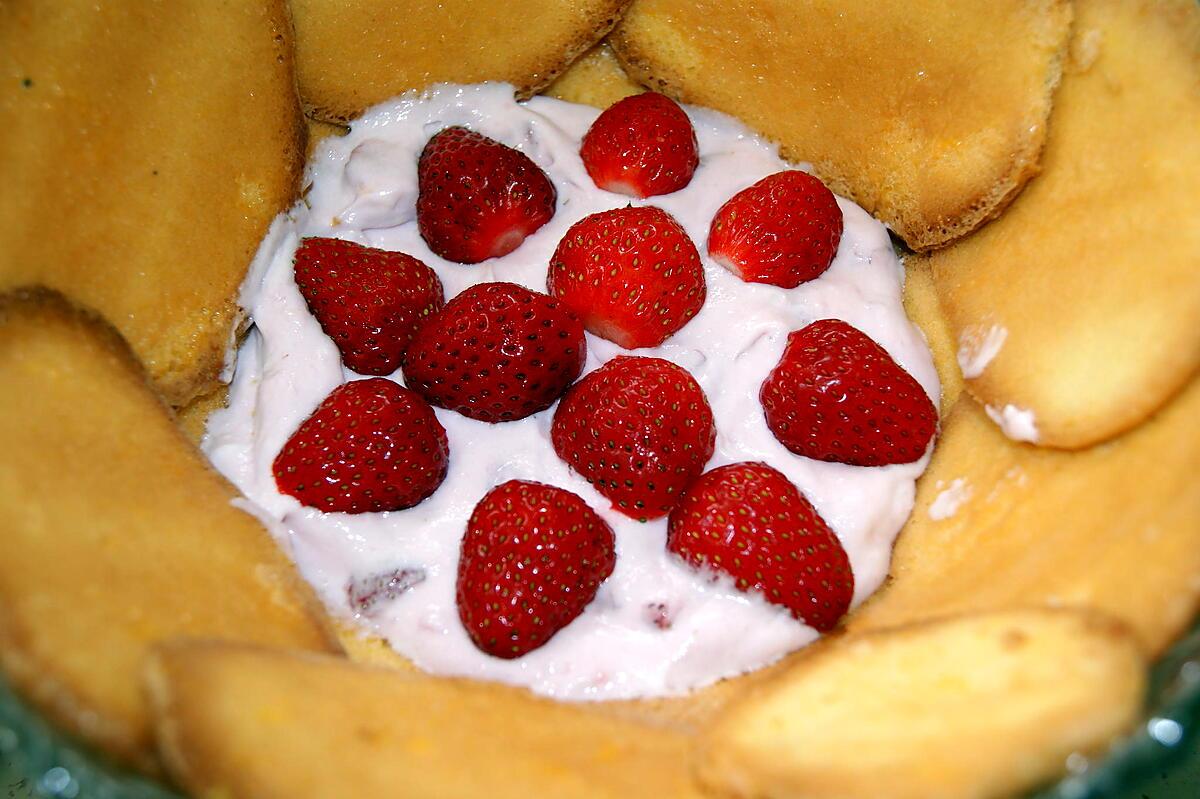 recette Charlotte aux fraises