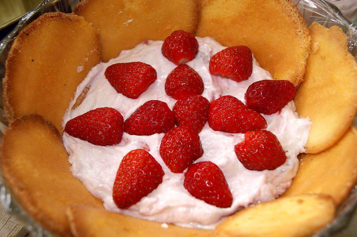 recette Charlotte aux fraises