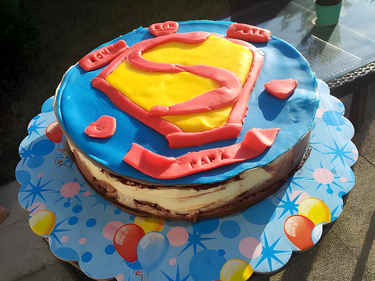 recette Mon premier gâteau de fête des péres pour mon héros! *Mon Super Papa*