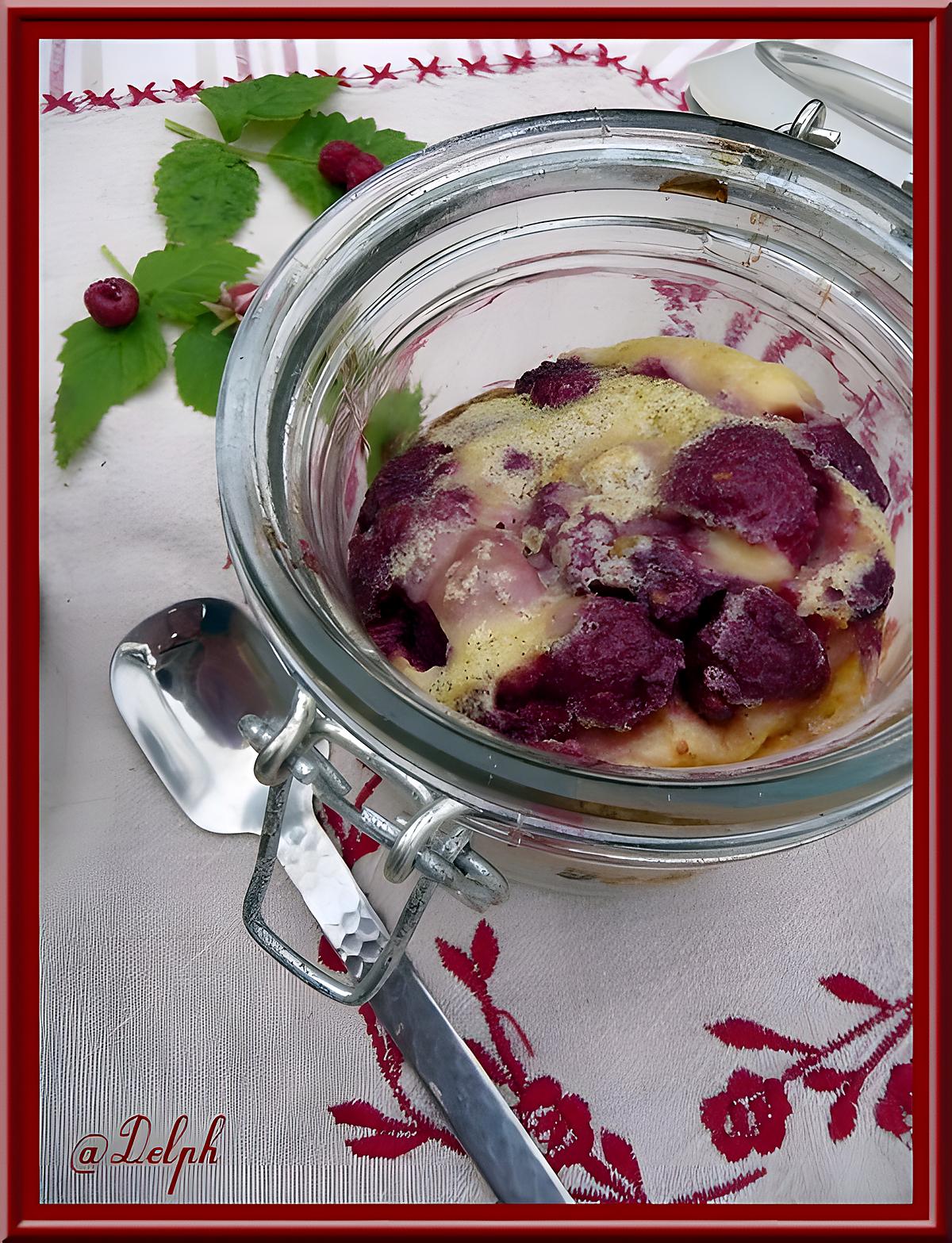 recette Clafoutis aux framboises