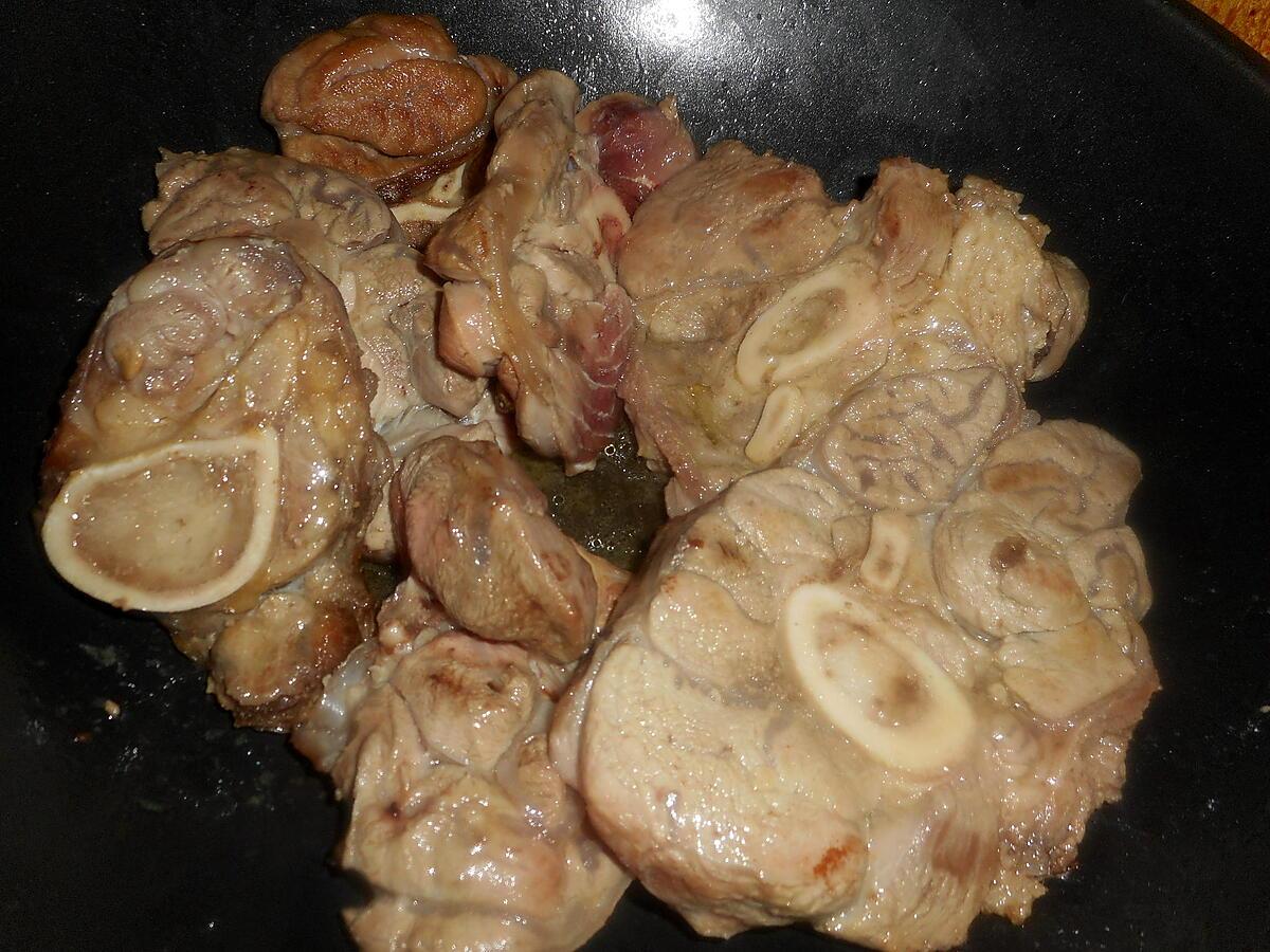 recette Jarret de veau au fenouil