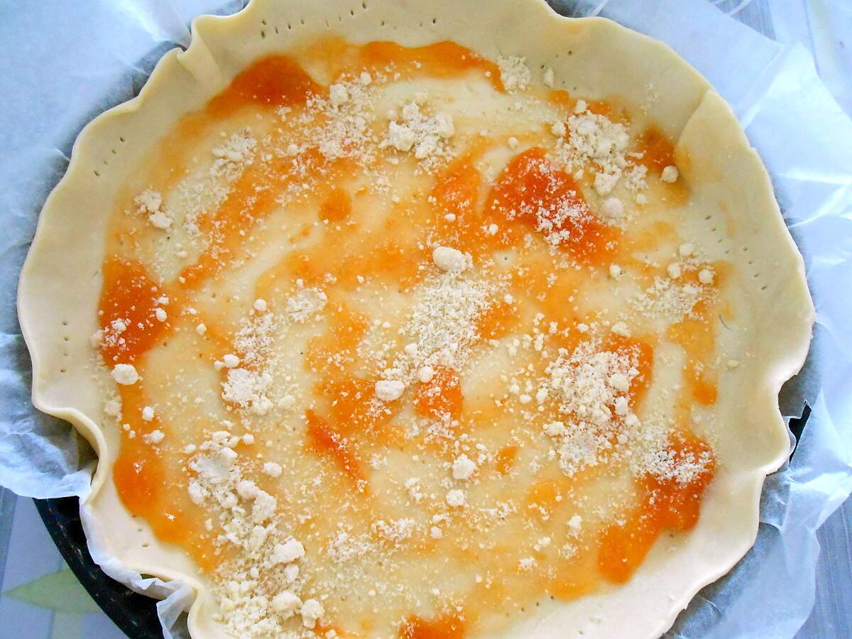 recette TARTE AUX ABRICOTS