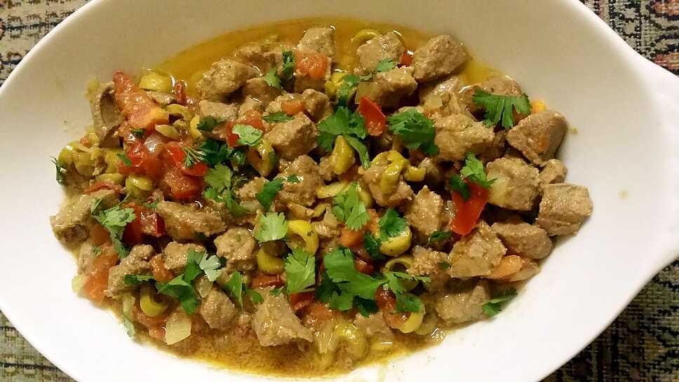 recette Fois de veau saveur du sud