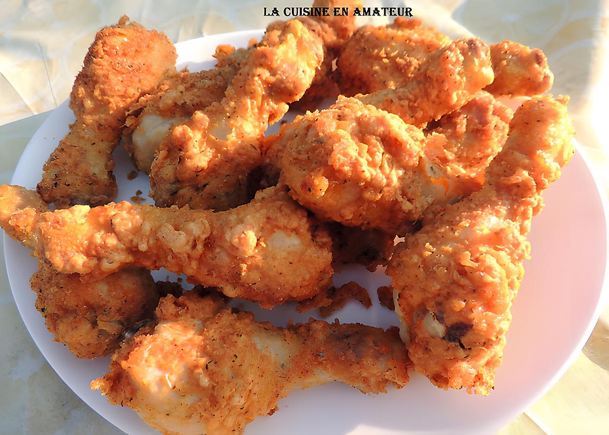 recette Pilons de poulet façon KFC