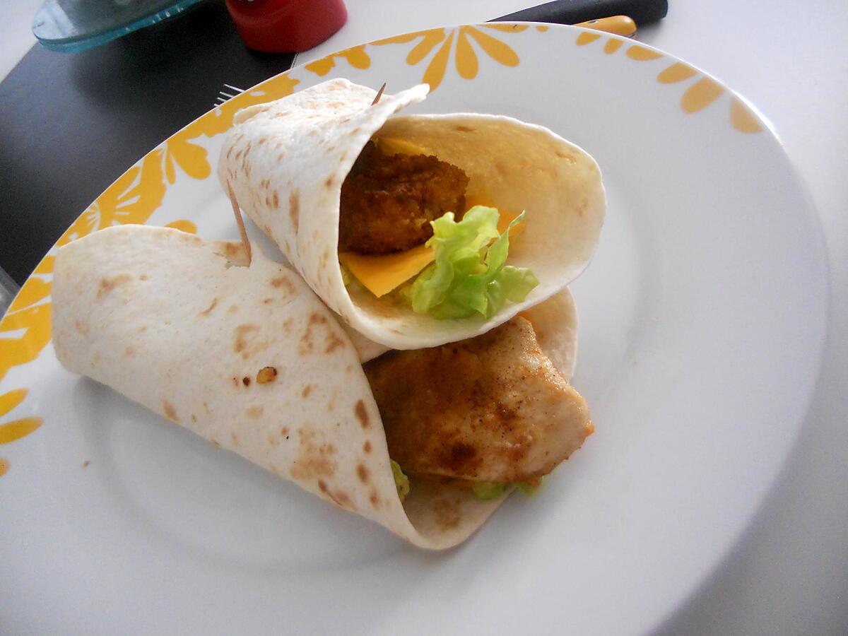 recette Wraps ranch façon Mc Do