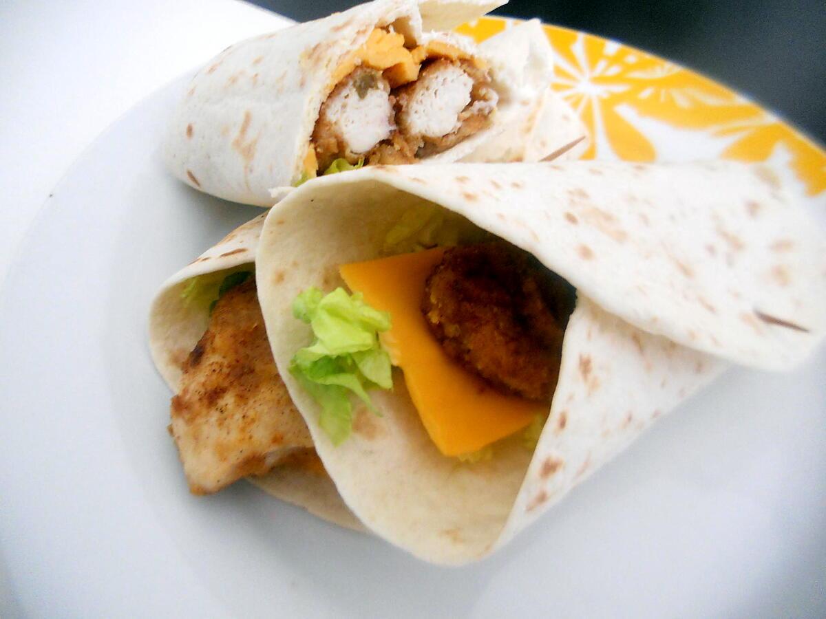 recette Wraps ranch façon Mc Do