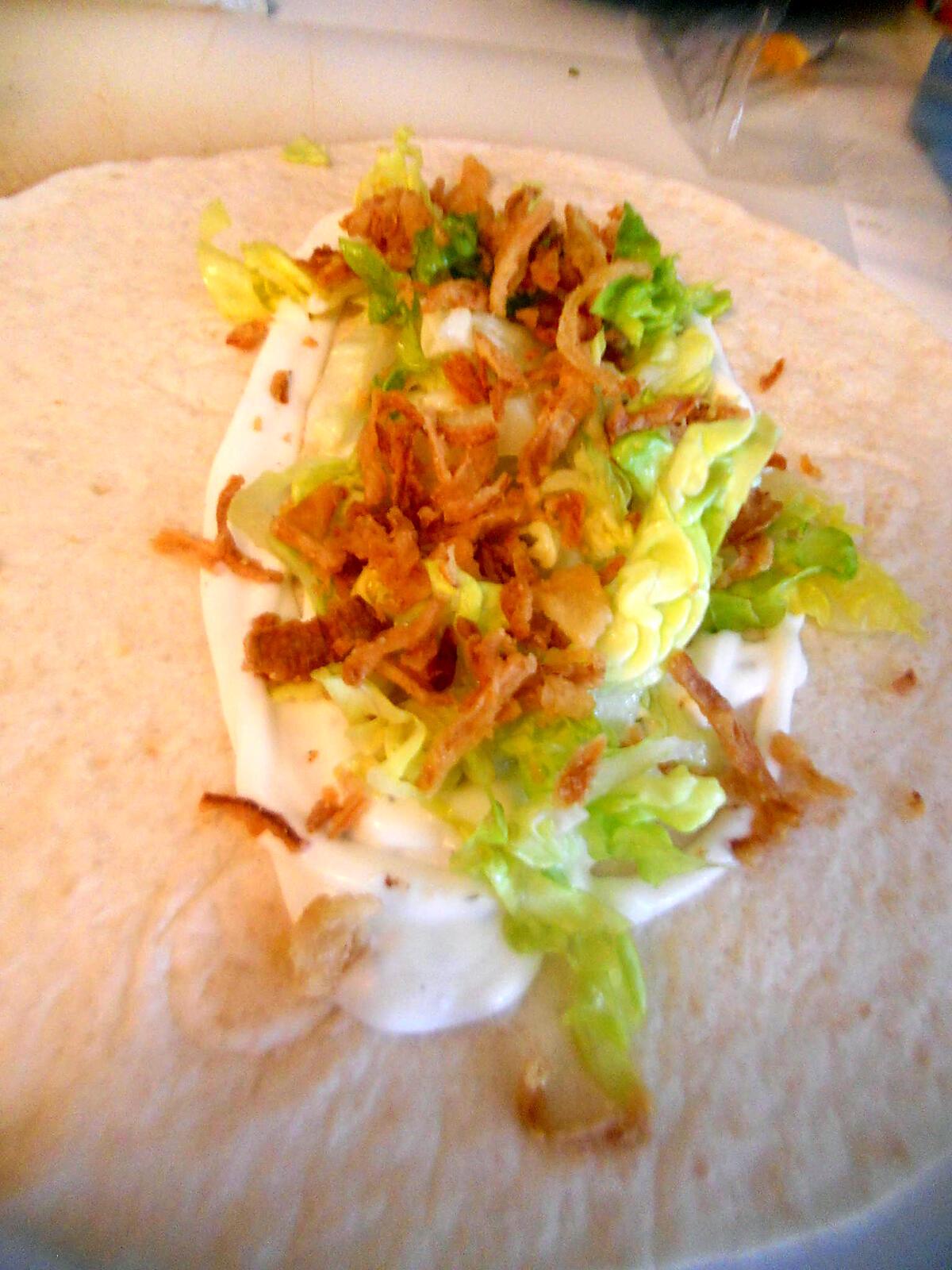 recette Wraps ranch façon Mc Do